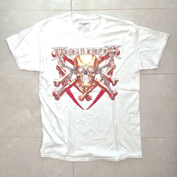 Megadeth distressed t shirt - Picture 1 of 2
